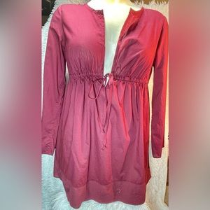 Liz Lange Maternity cover-up | Medium | Burgundy Color